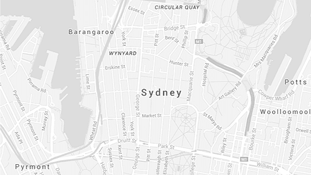 North Sydney Map